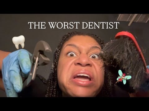 ASMR - Fake Dentist Steals Your Teeth