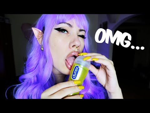 MARYREE trigger ASMR - Gel ❤️ LOLLIPOP 🍭 Bubble Gum 🥕 Mukbank Eating Sounds