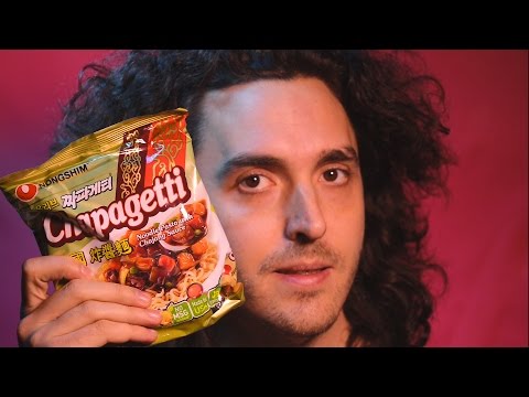 ASMR Ramen Review Chapagetti 짜파게티 Jjajangmyeon Soup  먹방