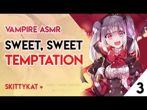 ASMR || Vampire Confesses Feels for You ~ softest brushies, affirmations, and um...confession