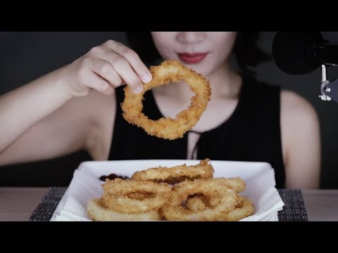 양파튀김 어니언링 Onion Ring ASMR eating sounds