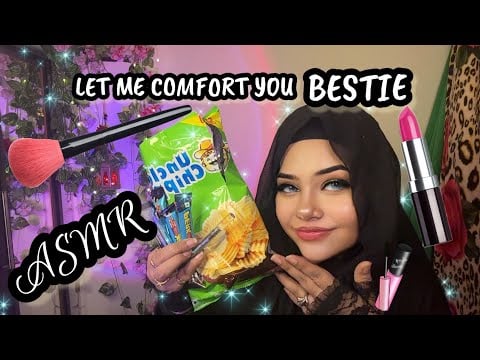 ASMR -Your  Best Friend Comforts U after a Breakup❤️‍🩹| 💄Makeup| 📈positive Affirmations #asmr 