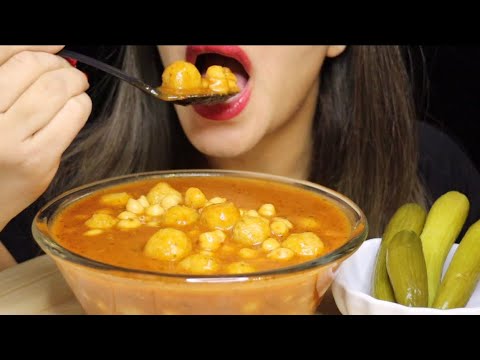 ASMR SOUP BURGUL DUMPLING CHICKPEAS GANADIR MUKBANG no talking CREMA ASMR #asmr #mukbang #soup #food