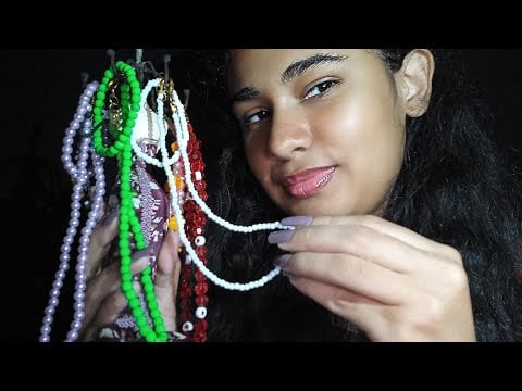 ASMR ROLEPLAY VENDEDORA DE BIJUS #asmr #tapping #roleplay #trigger #viral
