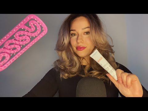 ASMR Skincare Roleplay - Doing your skincare before sleep