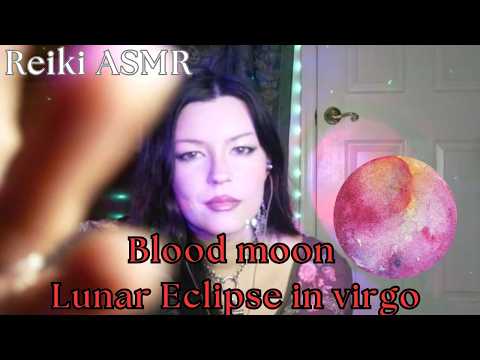 ✨️♍️Lunar Eclipse Blood Moon in Virgo~Cleanse, release, and flow. Ear-to-ear affirmations