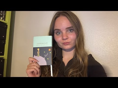 ASMR reading the little prince part 4 whispering FINALE