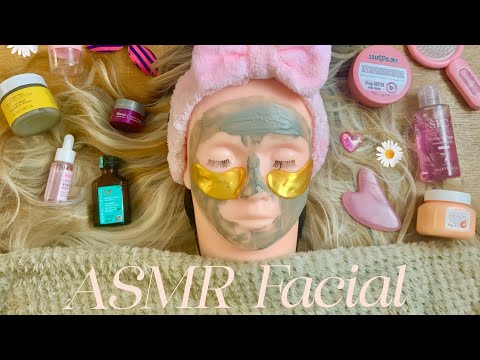 ASMR -  Spa Facial - teaching a cosmetology student ❤️