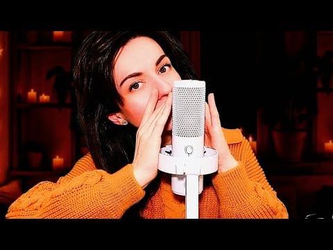 АСМР🪔Близкий шёпот с ушка на ушко, поцелуи и звуки рта на микрофон Fifine AmpliGame A9🎙️ASMR для сна