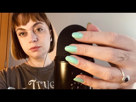 ASMR no talking | mic Scratching and Tapping 🎙️