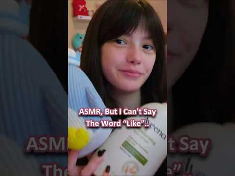 ASMR, But I Can't Say The Word “Like”.. (say “like”, change trigger!) ─♡─ #asmr