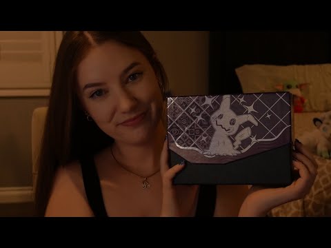 ASMR ♡ Opening Paldean Fates Elite Trainer Box (Pokemon Card Pack Opening)