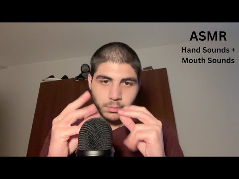 ASMR Nursing Hand Sounds + Mouth Sounds