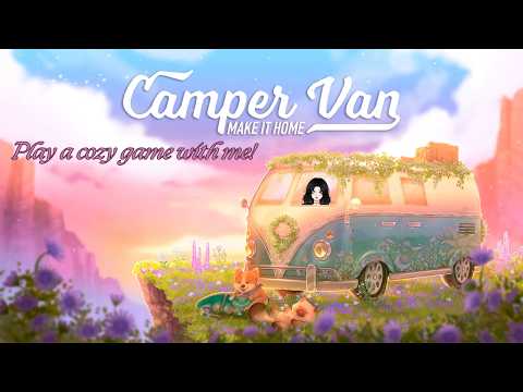 ASMR | snuggle up while i play Camper Van: Make It Home ☕🌧️