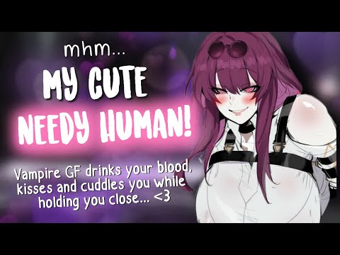 You are my dessert ~ 🩸❤️ [Kisses & Cuddles | Flirty Vampire Girlfriend | Love Bite | Audio Roleplay]