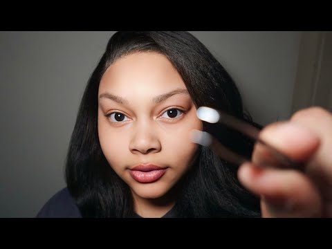 ASMR| Plucking Your Eyebrows W/ Tweezers| Gentle Eyebrow Shaping, Trim, Roleplay, Personal Attention