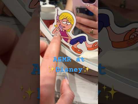asmr in public at disney springs 💕 #asmr #publicasmr #tapping