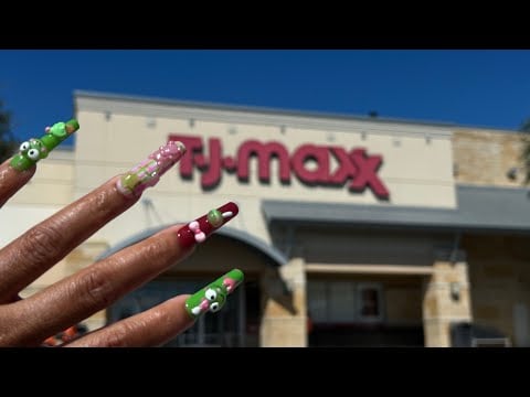 1 Hour of Public ASMR in TJ Maxx 🛍️ Camera Adjusting, Tapping & Scratching | Lo-Fi Soft Spoken