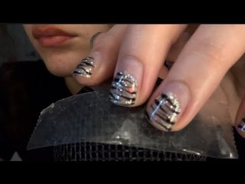 ASMR INTENSE TAPE SOUNDS ON MIC