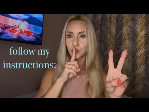 ASMR For Anxiety 🦋 Follow My Instructions, Fast ASMR & Distraction to Relax Your Mind