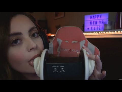 Super Tingly Ear Eating Up Close! (Noms, Licks, Kisses Tongue Fluttering & More) [ASMR]