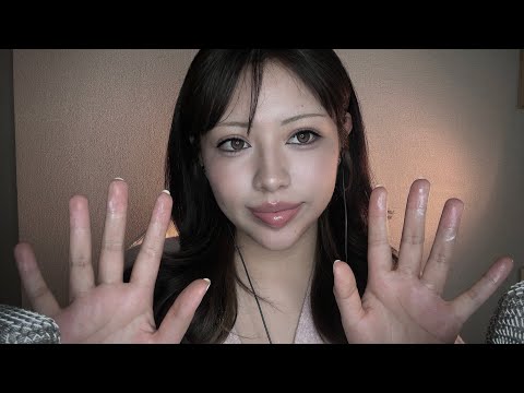 ペタペタ、ヌリヌリ…ボディークリームASMR | 冬の乾燥ケア音💕