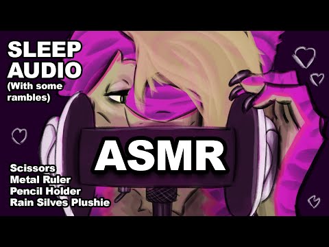 [Furry ASMR] Sergal's Trigger Assortments [scissors, taps and fur sounds]