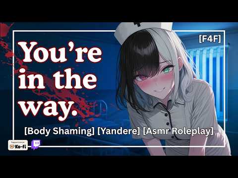 Nurse Keeps You Hospitalized [Yandere ASMR Roleplay]
