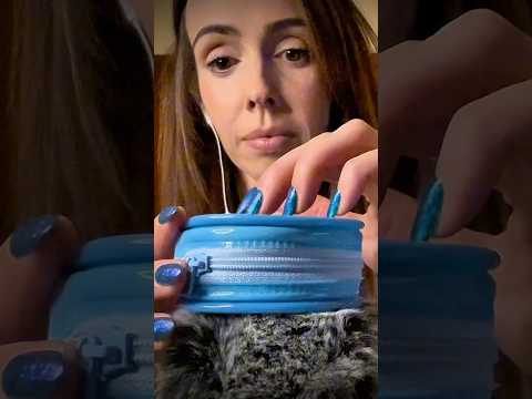 All Blue Triggers 💙 #asmrshorts #tappingasmr #scratchingasmr