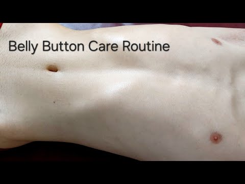 POV ASMR Belly & Navel Care Massage |Deep Relaxation & Healing Touch for Sleep Therapy Navel Hygiene