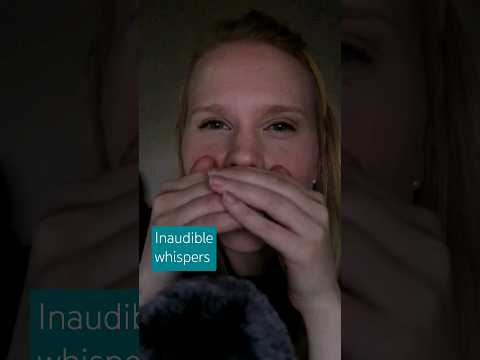 Inaudible whispers #asmr #asmrinaudible #asmrmouthsounds #shortsasmr #shorts #deepsleep