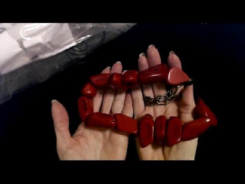 ASMR | Goodwill Jewelry Bag Show & Tell 1-24-2022 (Whisper)