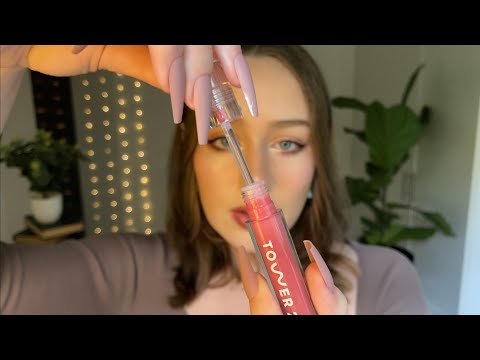 asmr sephora haul #2 (skincare, lipgloss, fragrance, tapping & crinkles)