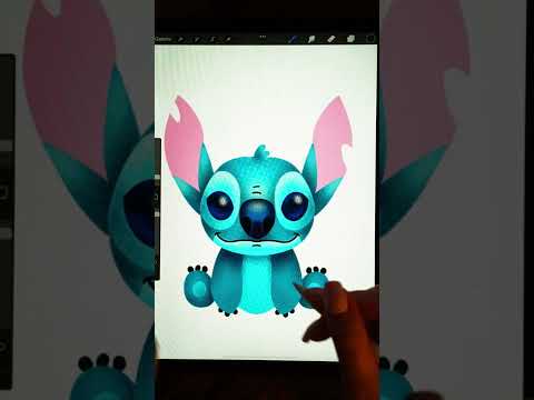 Stich Digital Painting - ASMR po polsku Relaksuje Cię?