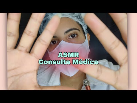 [ASMR] ROLEPLAY CONSULTA MÉDICA - Cuidando do seu Ferimento