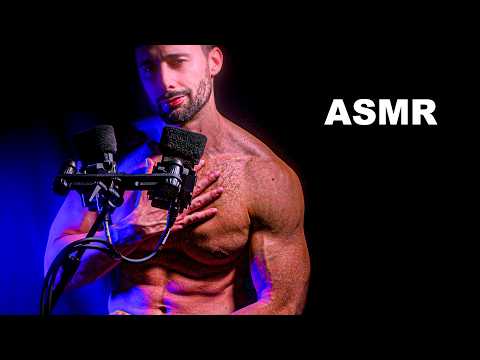 Sonidos en mi Pecho y Vello de Cerca 💤 ASMR SIN CAMISETA 🎤 Susurros cercanos Masculinos