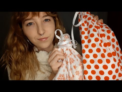 ASMR Christmas shopping haul & chit-chat 🎁🎄🎅🏻