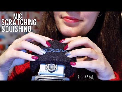 ★ASMR italiano★ MIC SCRATCHING|SQUISHING! Sussurri|Soft voice *zoom h6* Chiacchiere♥