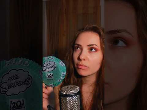 🍩 The Simpsons ASMR | Donut tasting and rating 🤔💭 #asmr #asmreating #thesimpsons #asmrsounds