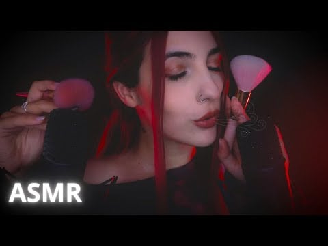 ASMR breathing in your ears so you can sleep 💤 (Breathing, Mic Blowing, Brush)