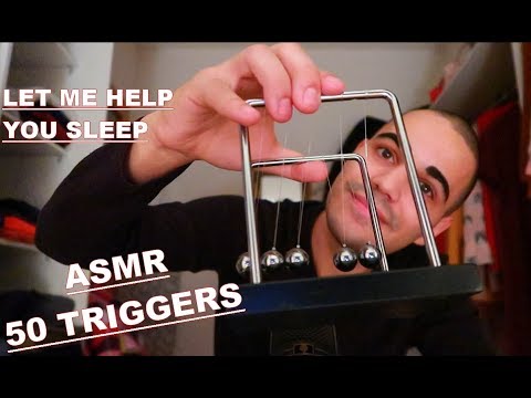 Wonderful ASMR Sleeping Video of 50 Unique Triggers & Tingles Sounds