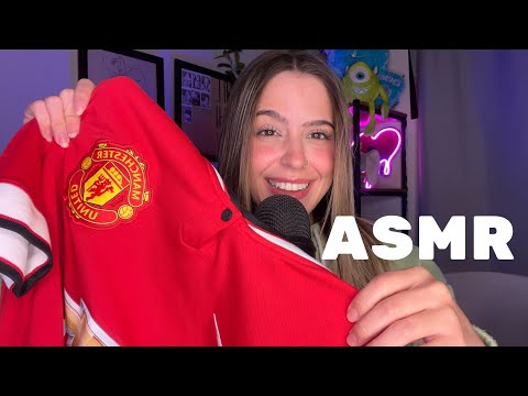 ASMR TE ARRUMANDO PARA A SUA ESTREIA NO MANCHESTER UNITED 🥰