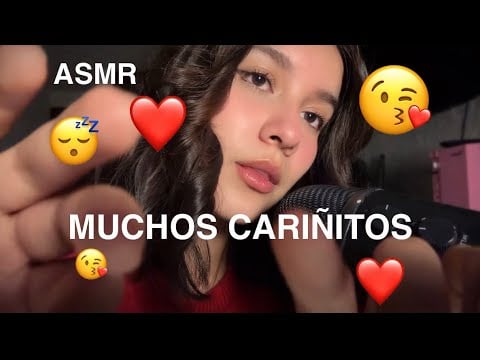ASMR te hago piojito para dormir 💤 | Te consiento con mucho cariño y te toco la carita 😴❤️