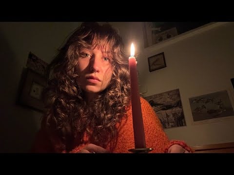 asmr sock talk under the candle light