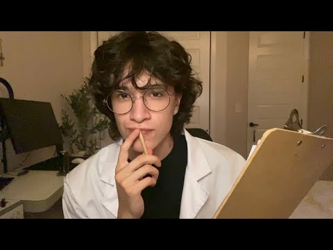 ASMR Cranial Nerve Exam 🥼💤