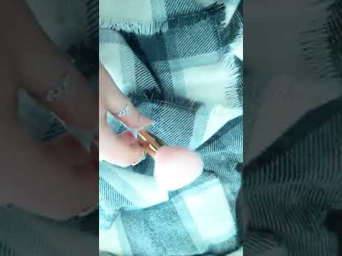 Stippling Your Face (Fast and Aggressive) ASMR #short
