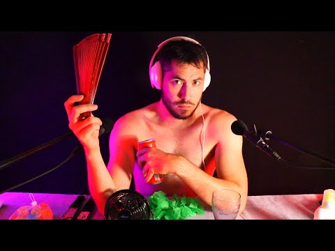 ASMR il fait trop chaud, besoin de triggers rafraichissants