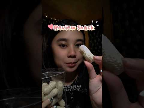 ASMR Review Snack Basreng, Stick Balado, Kue Manco Wijen Mini ✨ #asmr #mukbang #snacks