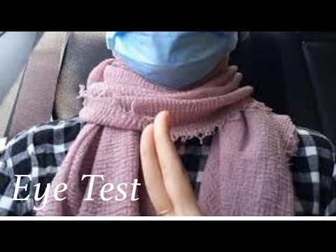 ASMR | Quick Eye Test in my Car