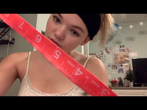 ASMR: Mid 1800’s British Woman Measures You For an Extravagant Dress